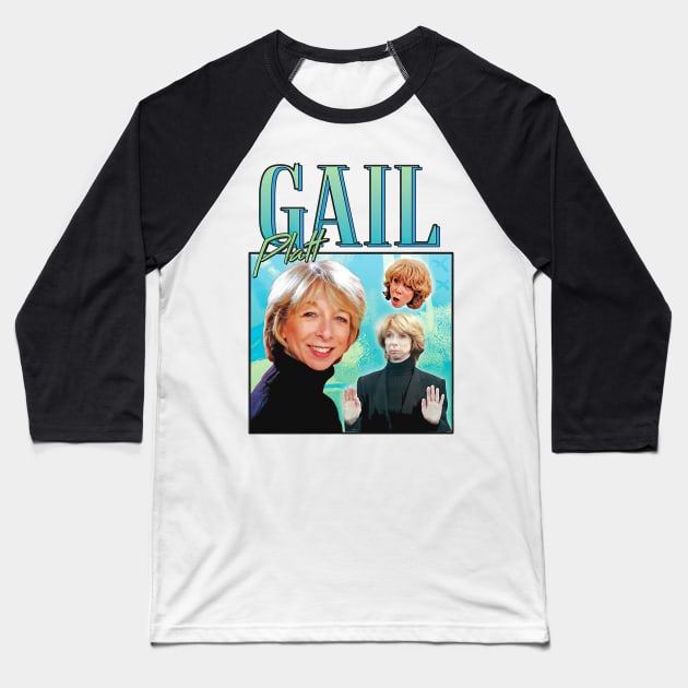 Gail Platt Homage UK TV Corrie Street Legend Baseball T-Shirt by PopcornShow